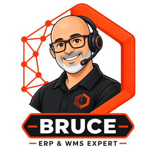 Bruce, ERP and WMS expert, the Wisys AI support chat