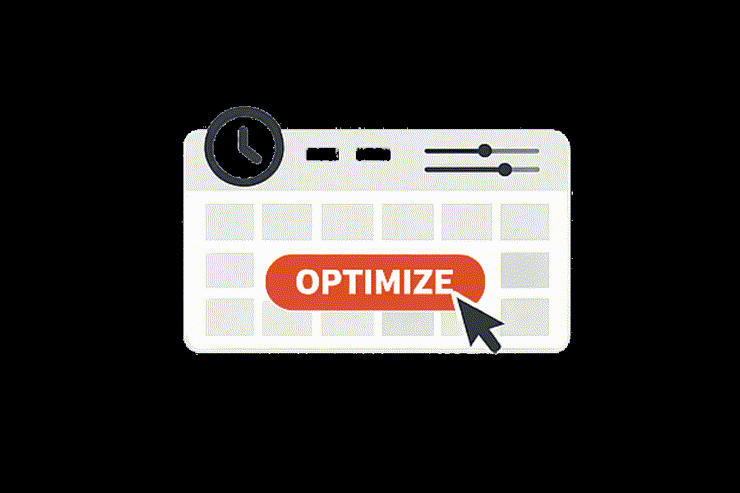 Build the optimized schedule