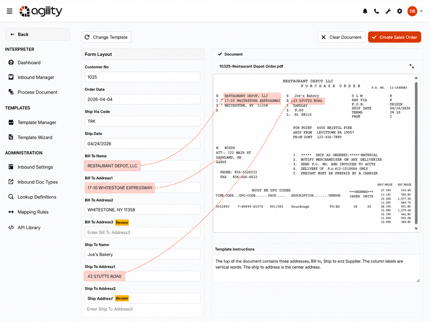 AI Interpreter interface