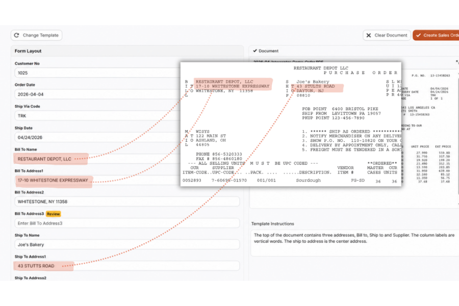 AI Interpreter extracts the details